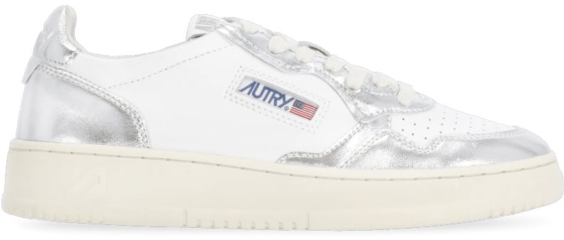 Autry Sneakers Silver Zilver