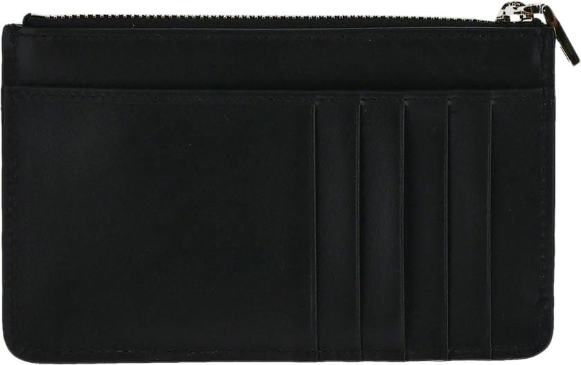 Dolce & Gabbana Leather Card Case Zwart