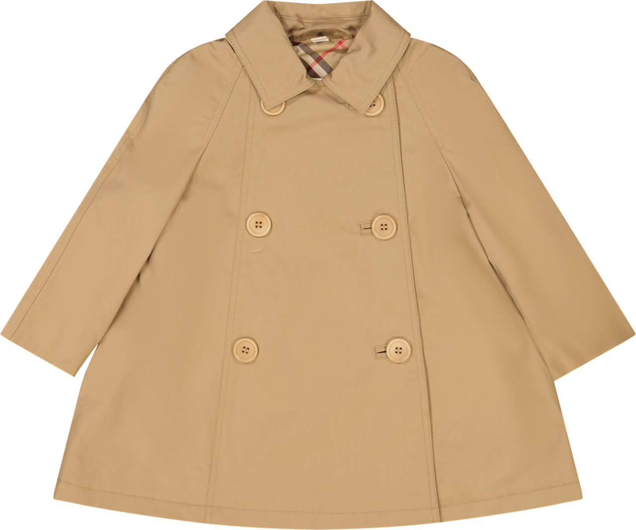 Burberry Burberry Baby Meisjes Jas Beige 3 termijnen van elk €216,67