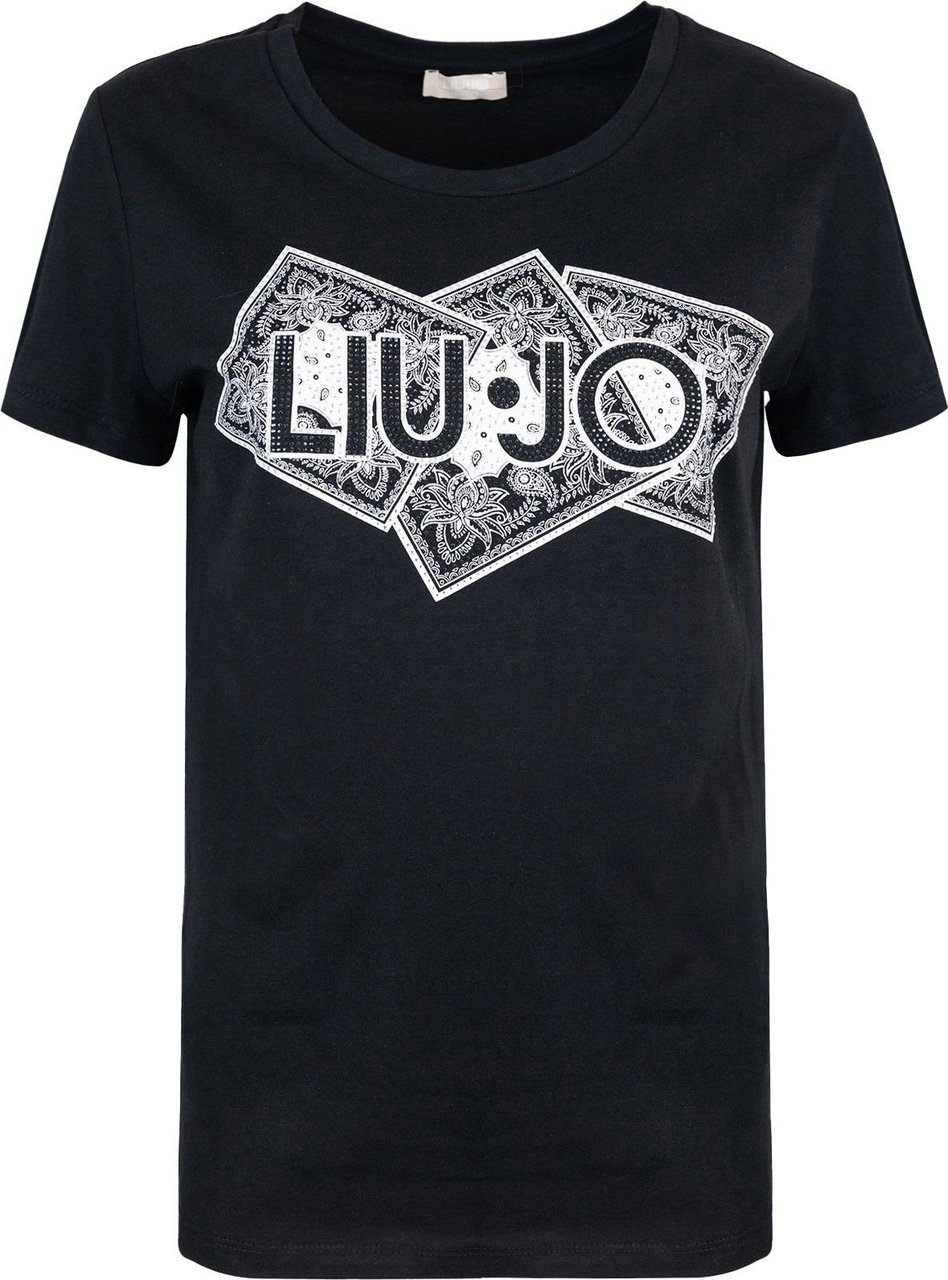 Liu Jo Liu Jo T-shirts and Polos Black Zwart