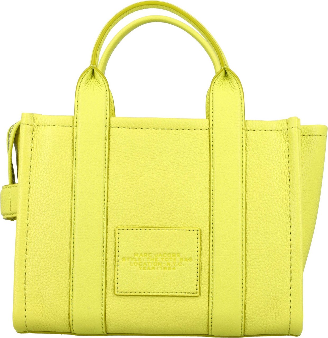 Marc Jacobs THE SMALL TOTE LEATHER Geel