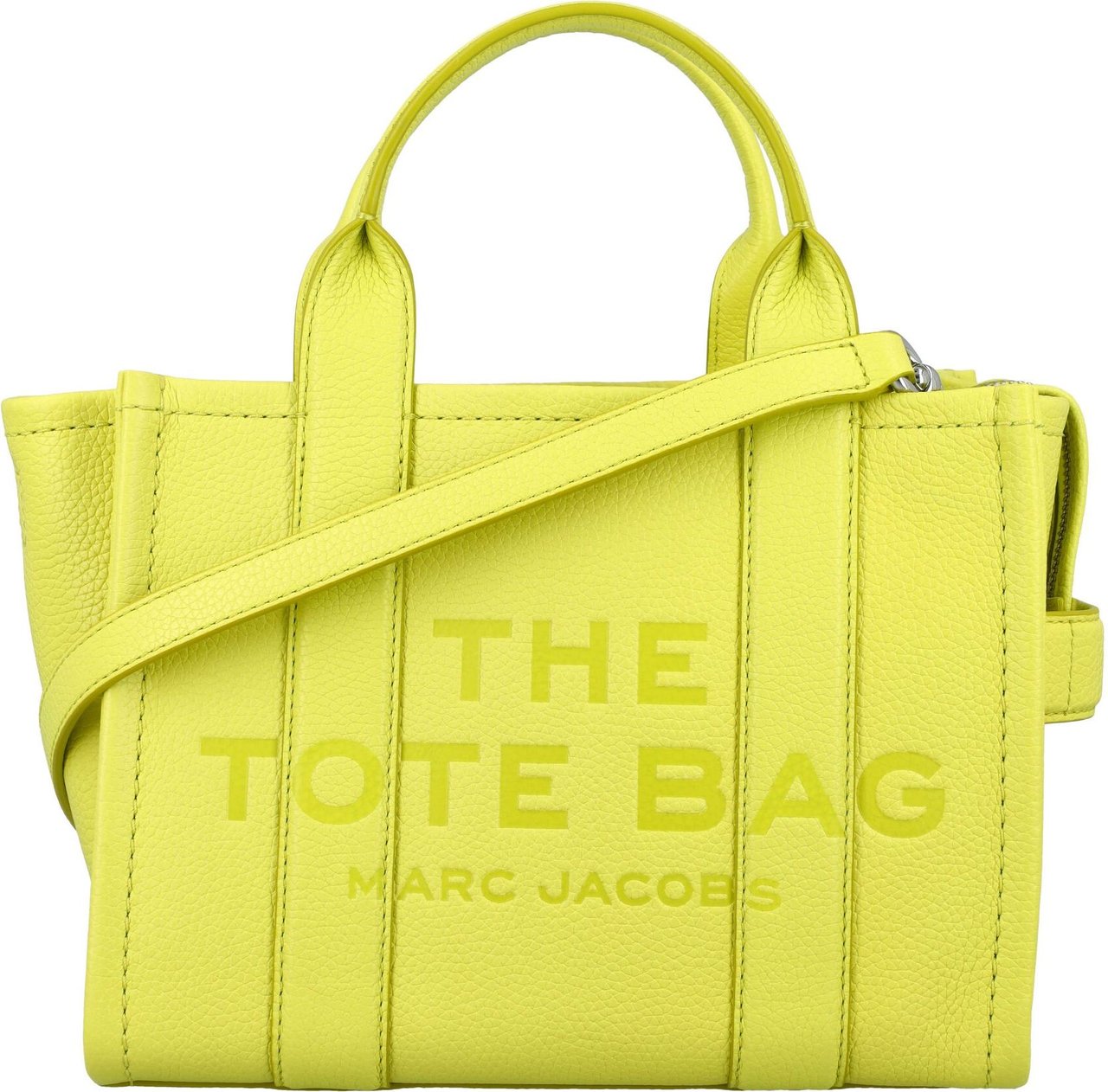 Marc Jacobs THE SMALL TOTE LEATHER Geel