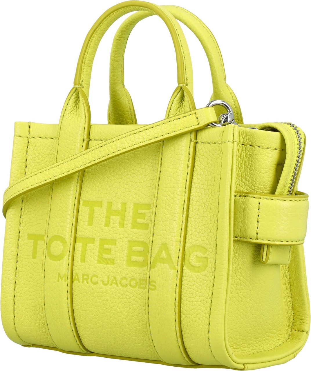 Marc Jacobs THE MINI TOTE LEATHER Geel