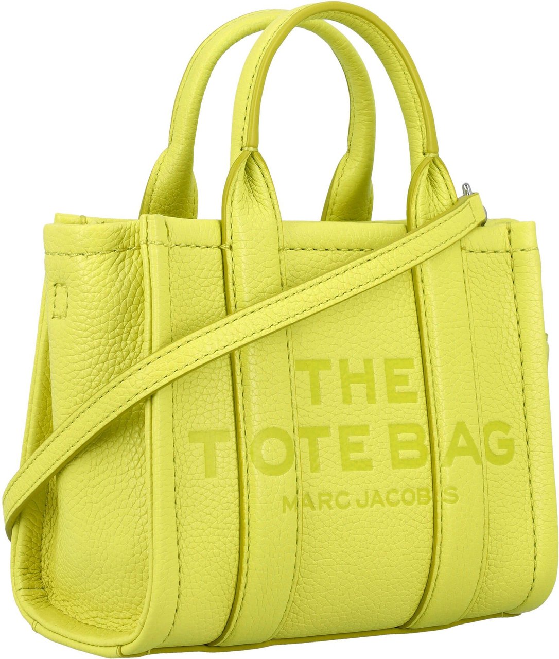 Marc Jacobs THE MINI TOTE LEATHER Geel
