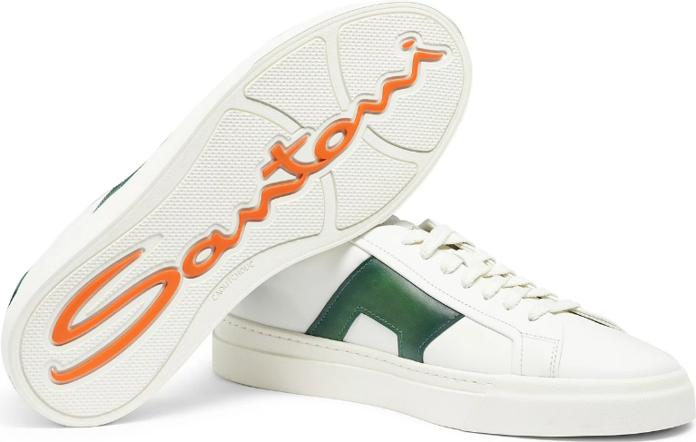 Santoni Sneakers Green Groen