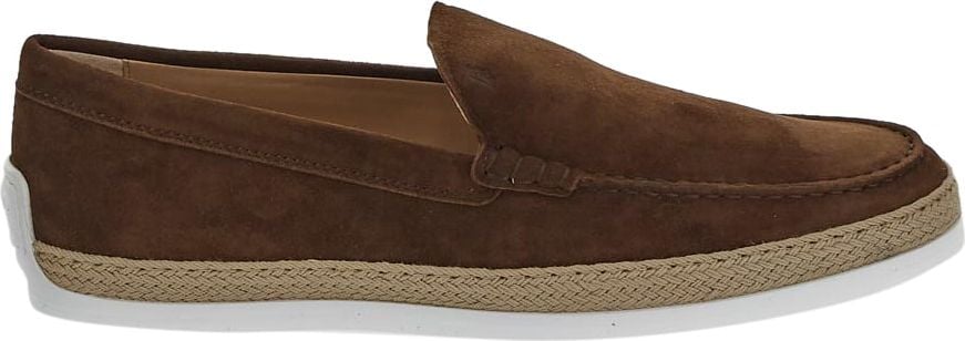 Tod's Leather Mocassins Bruin