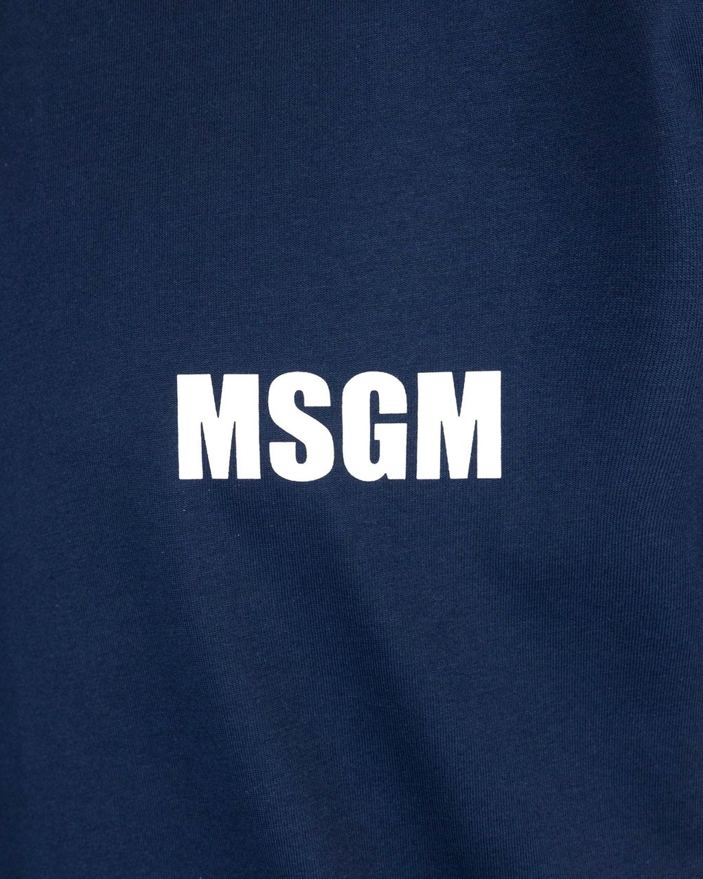 MSGM MSGM T-shirts and Polos Blue Blauw
