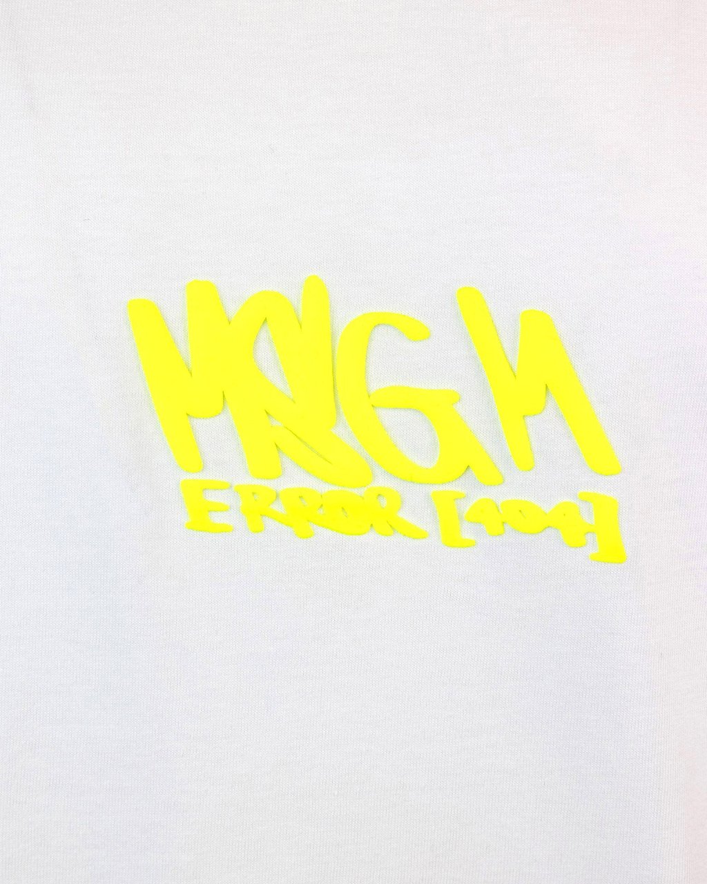MSGM MSGM T-shirts and Polos White Wit