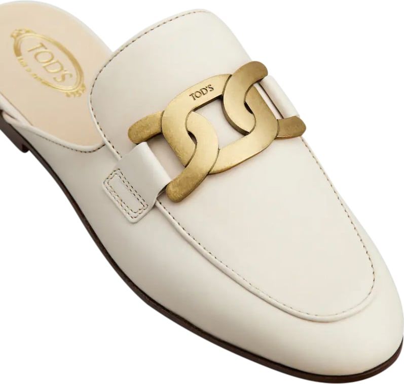 Tod's Sandals White Wit