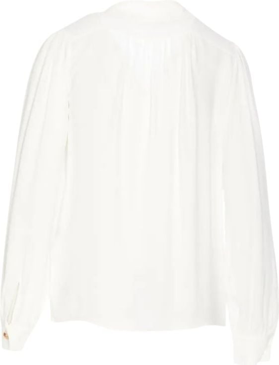 Elisabetta Franchi Shirts Ivory White Wit