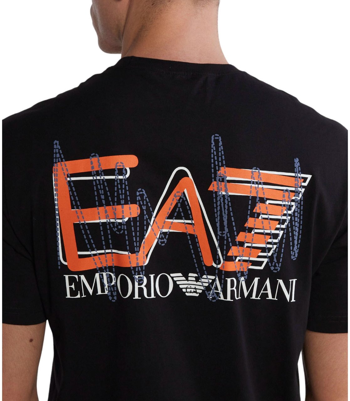 EA7 Armani Ea7 Heren T-shirt Zwart 3DUT06-PJVBZ/1200 Vanaf € 89,95