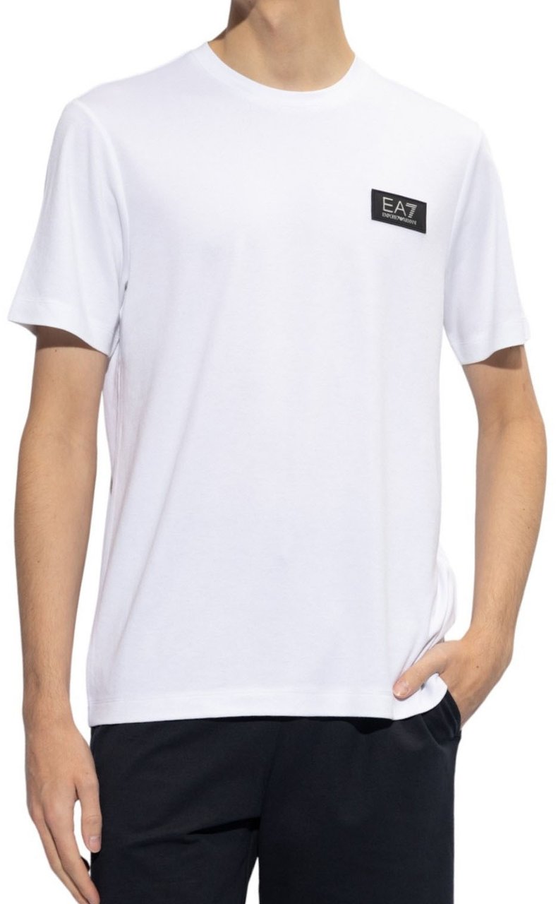 EA7 ArmanHeren T-shirt Wit Wit