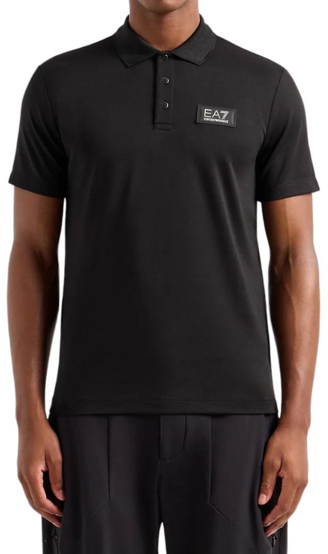 EA7 Polo Zwart 3Dpf78-Pjujz/1200 Zwart