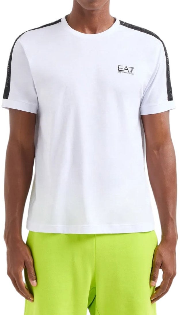 EA7 Heren T-shirt Wit 3Dpt35-Pj02Z/1100 Wit
