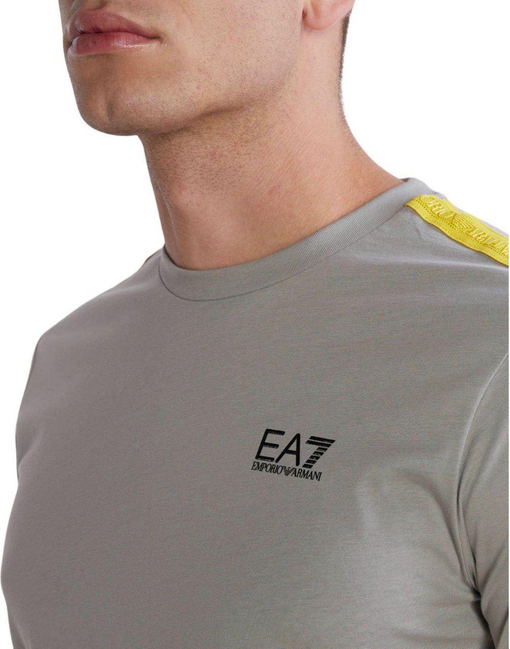 EA7 Armani Ea7 Heren T-shirt Grijs 3DPT35-PJ02Z/1923 Grijs