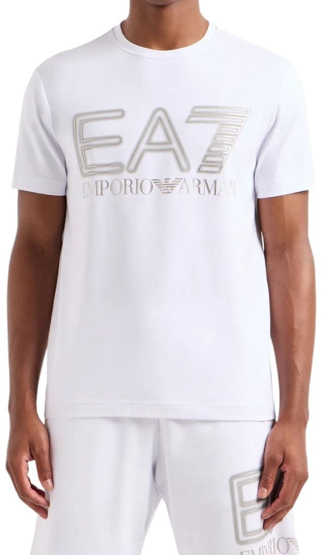 EA7 EA7 Emporio Armani Jersey T-Shirt White Wit