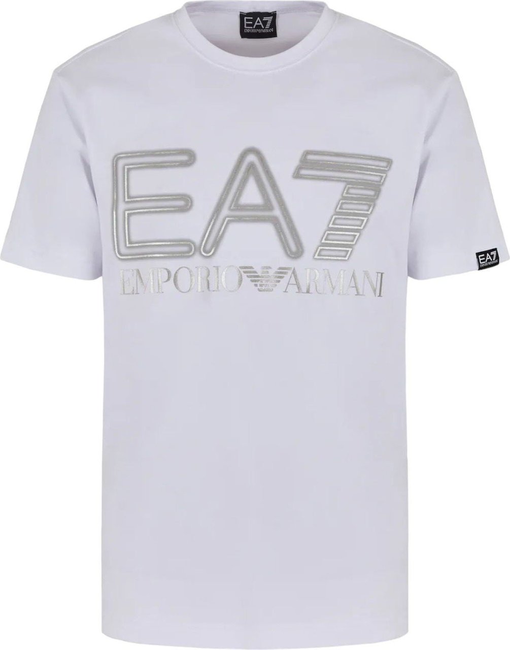 EA7 Armani Ea7 Heren T-shirt Wit 3DPT37-PJMUZ/1100 Wit