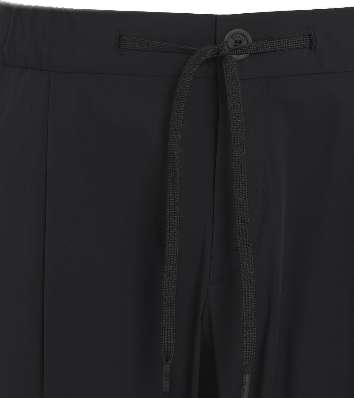 Herno Trousers with creases Zwart