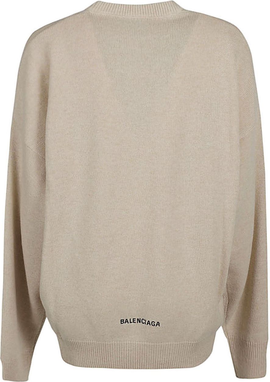 Balenciaga Sweaters Beige Beige