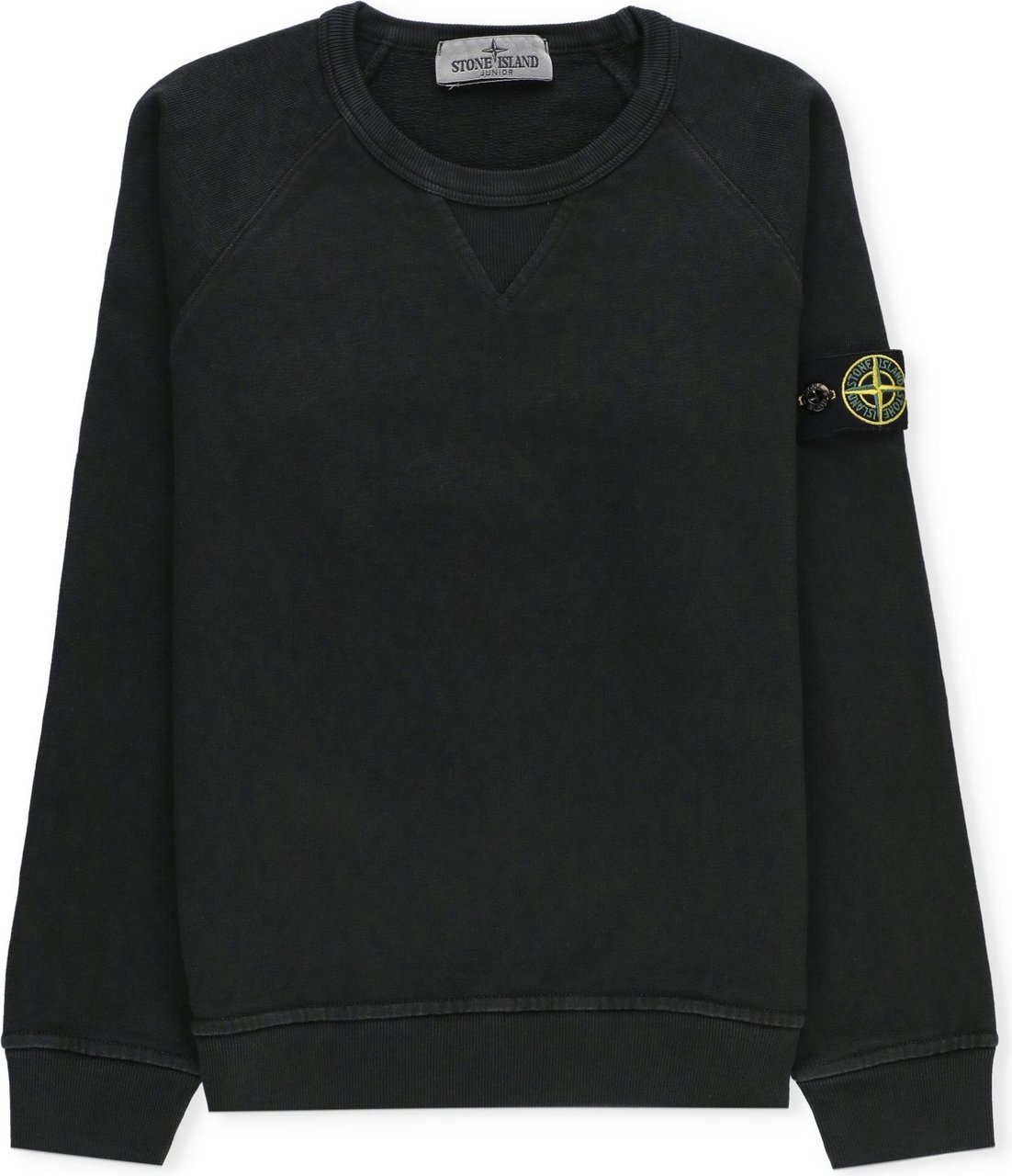 Stone Island Junior Sweaters Black Zwart