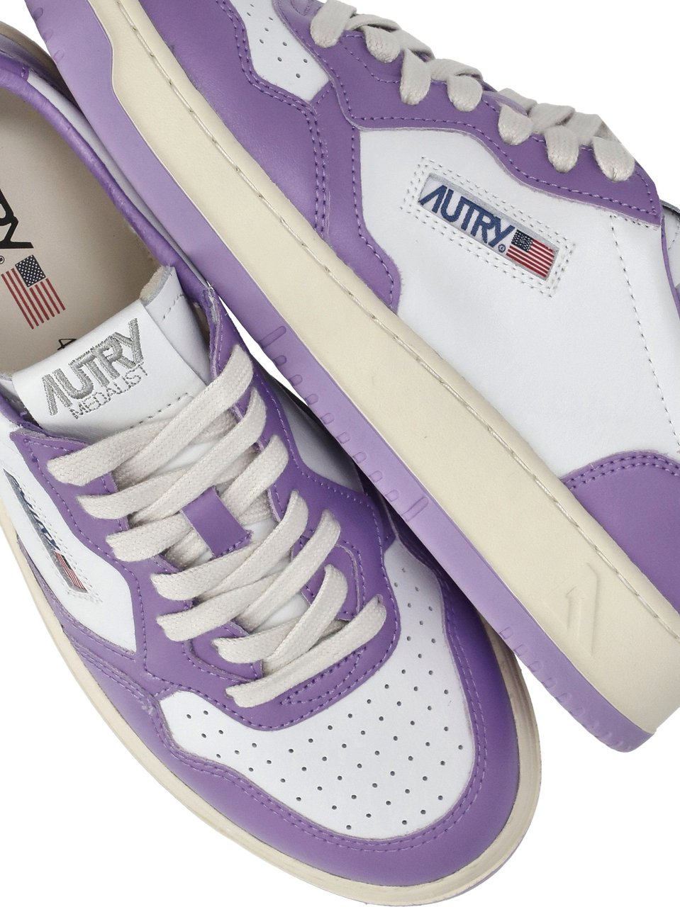 Autry Sneakers Purple Blauw
