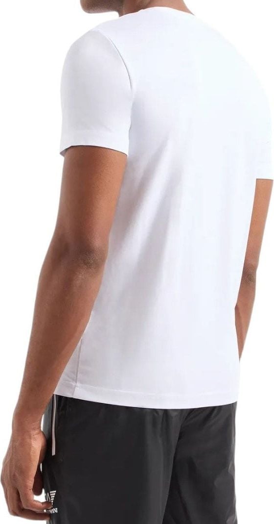 EA7 EA7 Emporio Armani T-Shirt Logo Patch White Wit