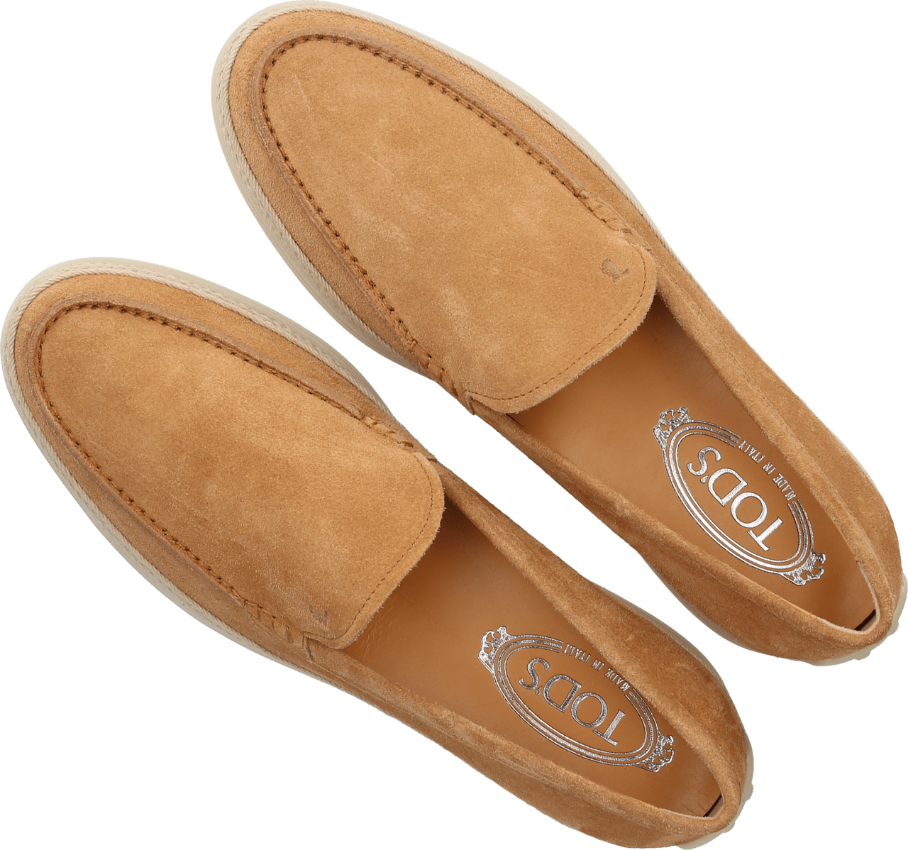 Tod's Loafers Khu Suede Betty Beige