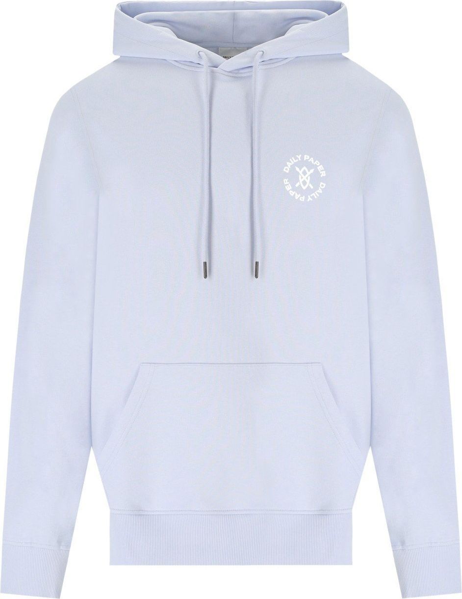 Daily Paper Circle Halogen Blue Hoodie Blue Blauw