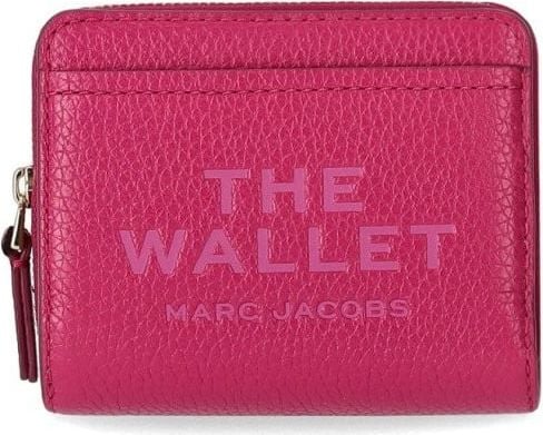 Marc Jacobs The Leather Mini Compact Lipstick Pink Wallet Pink Roze