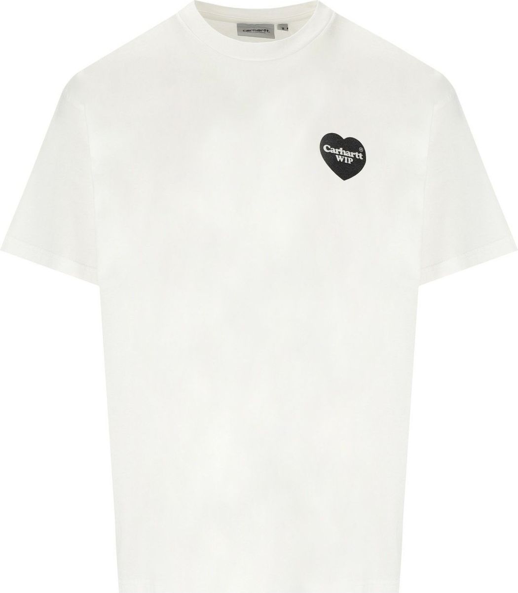 Carhartt Wip S/s Heart Bandana White T-shirt White Wit