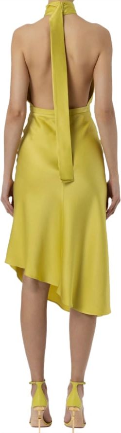 Elisabetta Franchi Dresses Yellow Geel