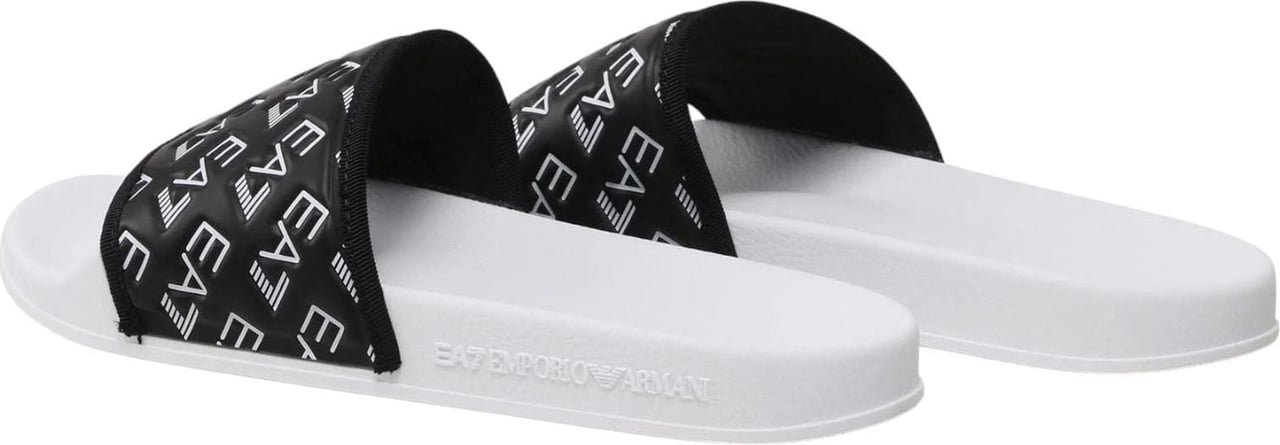 EA7 Armani Ea7 Heren Slippers Wit XCP010-XK340/A120 Wit