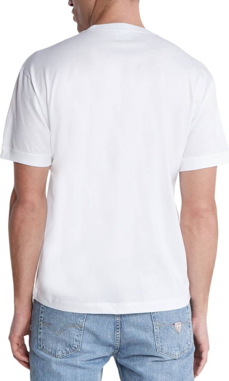 EA7 Armani Ea7 Heren T-shirt Wit 3DPT40-PJFBZ/1100 Wit