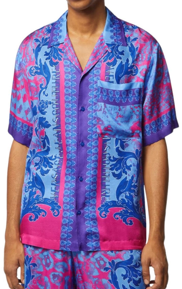 Versace Jeans Couture Blouse Blauw
