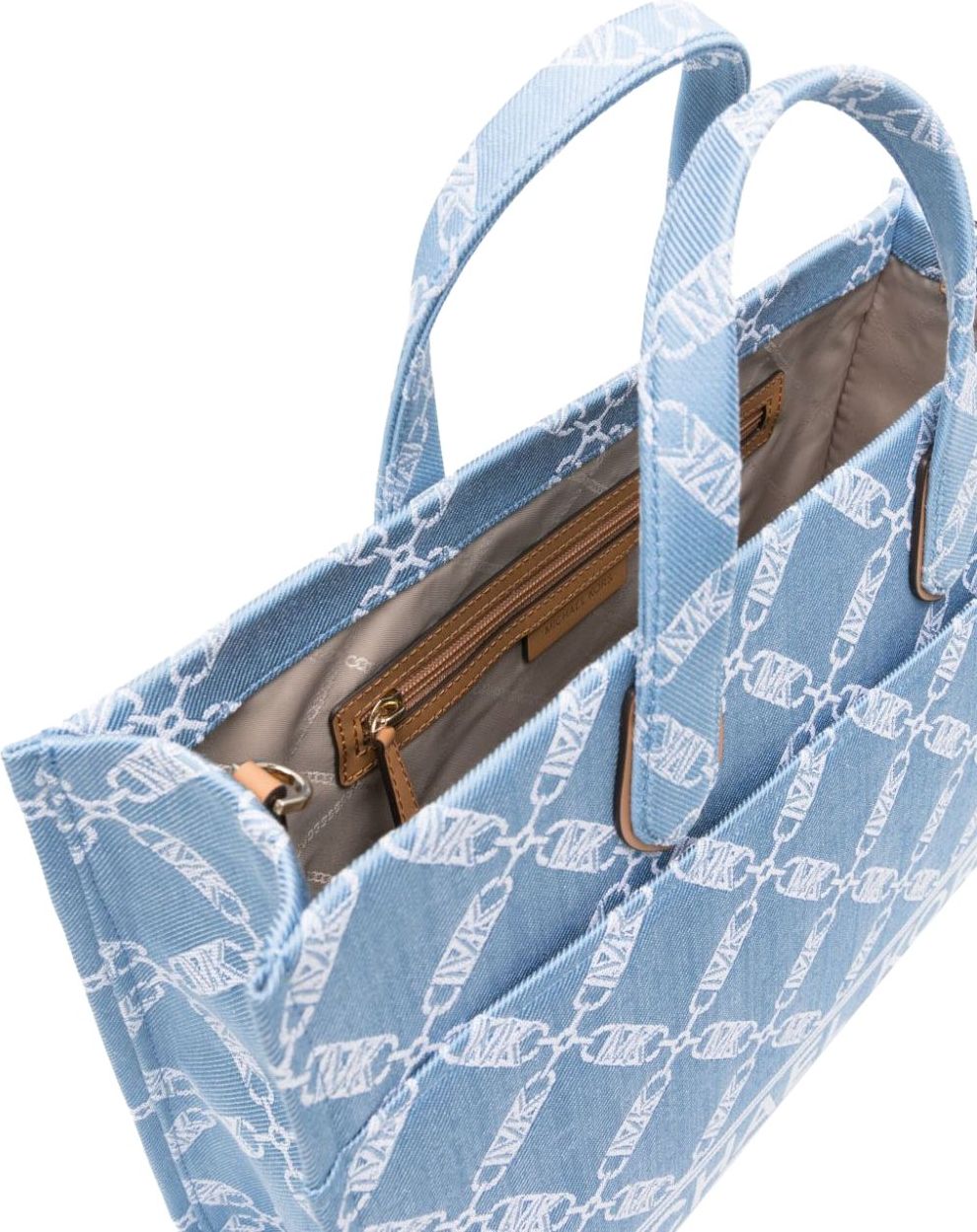 Michael Kors Mmk Bags Clear Blue Blauw
