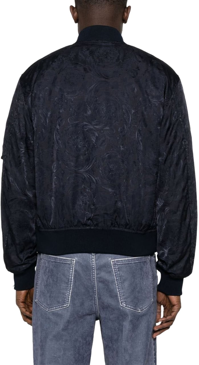 Versace Jackets Blue Blauw