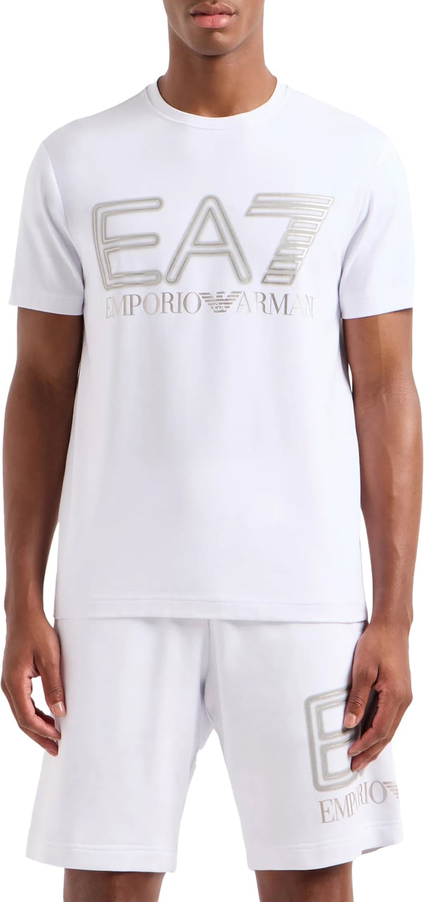 EA7 T-shirts And Polos White Wit