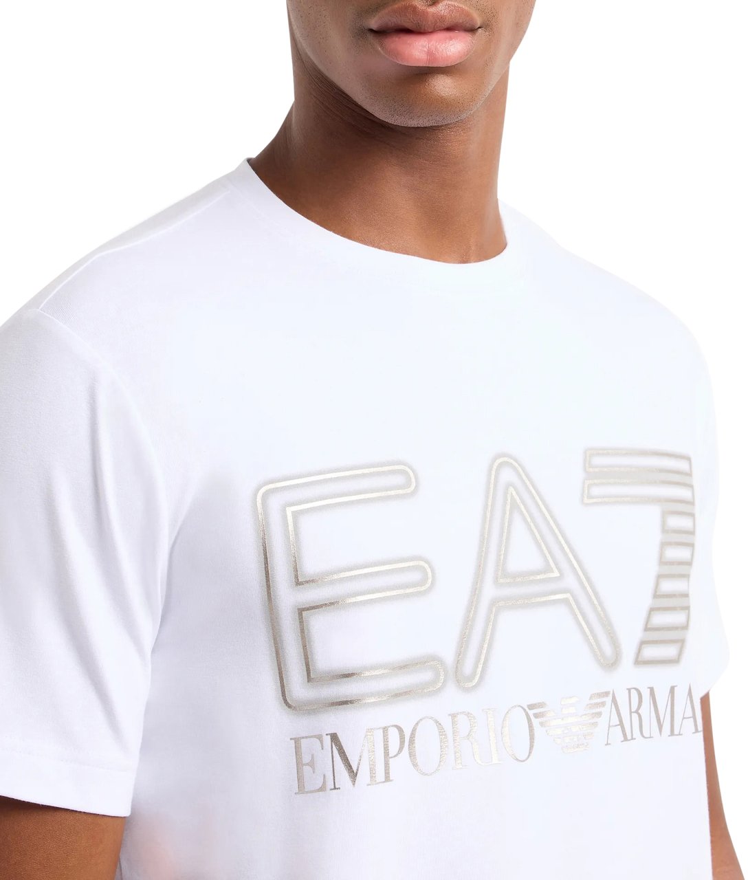 EA7 T-shirts And Polos White Wit