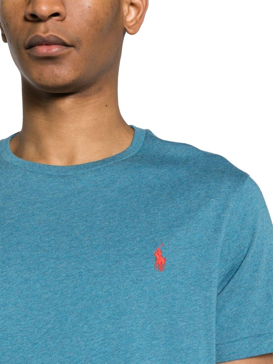 Ralph Lauren short sleeve t-shirt cyan Blauw