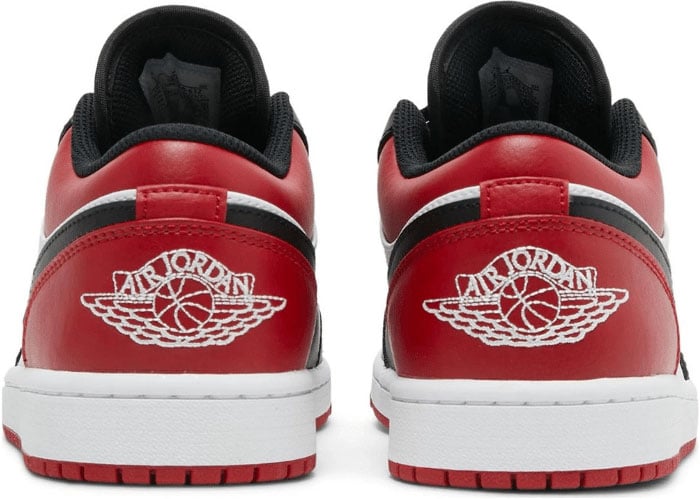 Nike Jordan 1 Low Bred Toe Divers