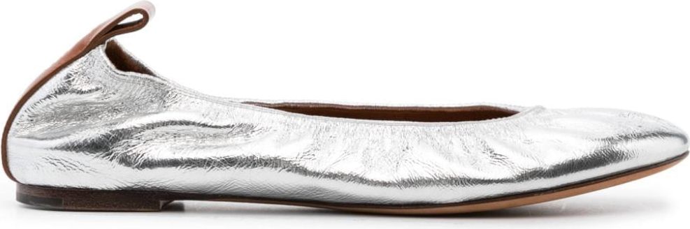 Lanvin Flat shoes Silver Silver Zilver