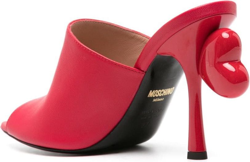 Moschino Sandals Red Red Rood