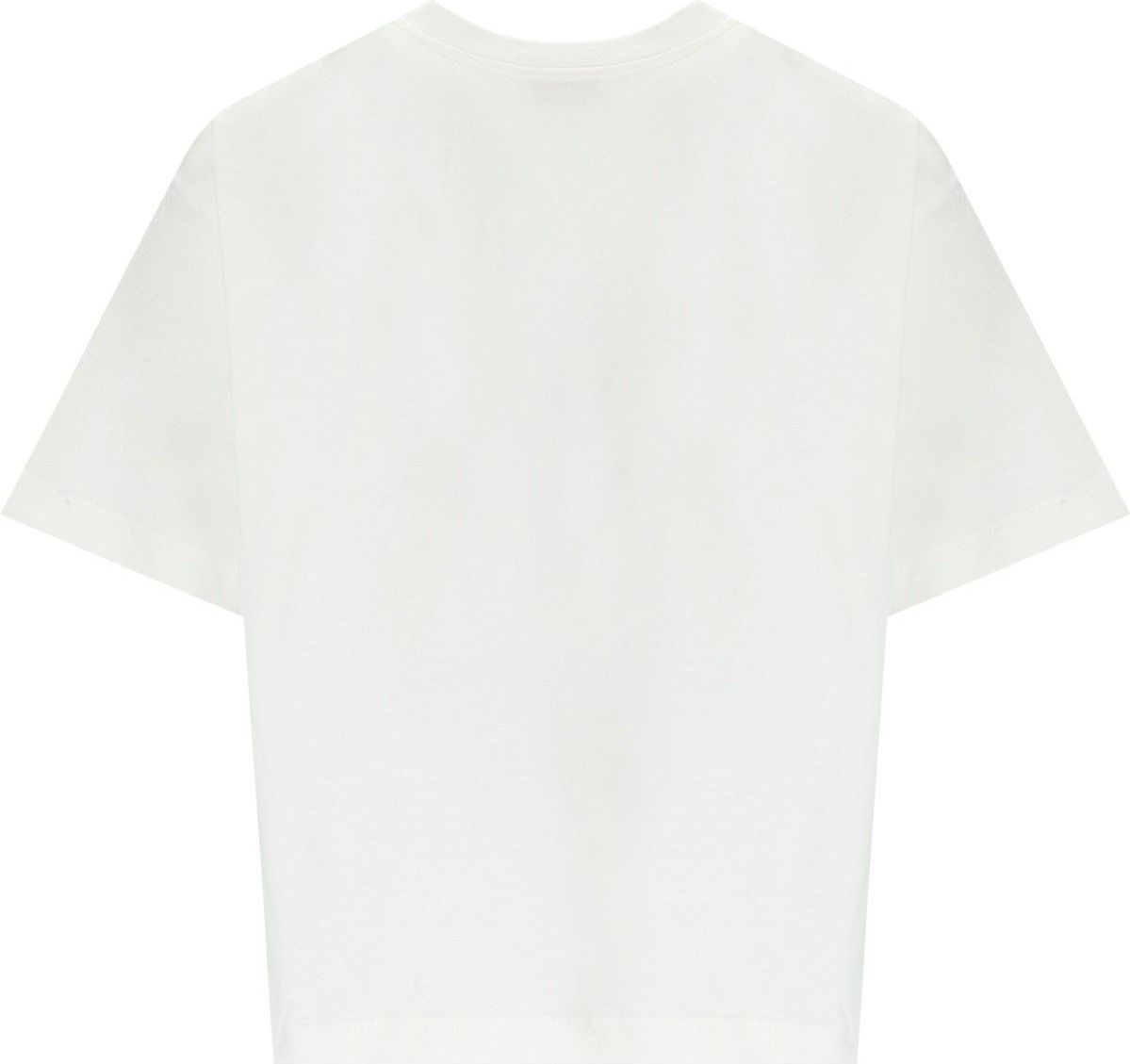 Elisabetta Franchi White Oversize T-shirt With Logo White Wit