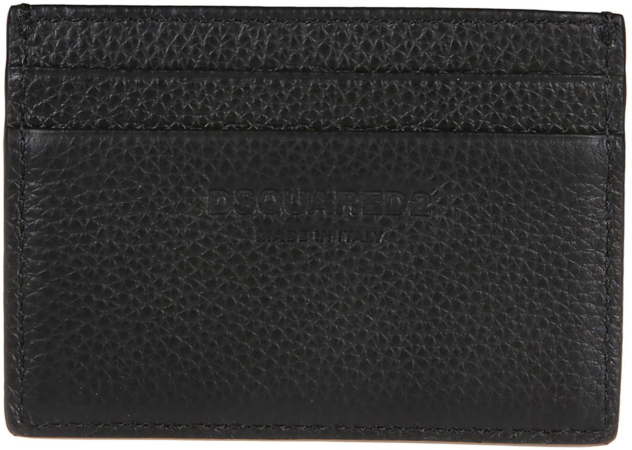 Dsquared2 Bob Credit Card Holder Black Zwart