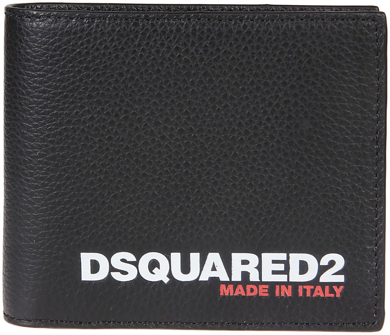 Dsquared2 Bob Wallet Black Zwart