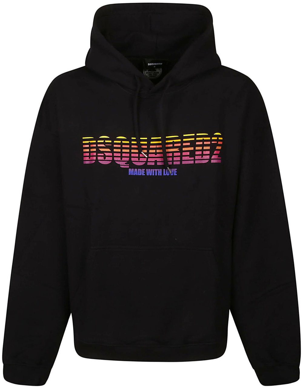 Dsquared2 Loose Fit Sweatshirt Black Zwart