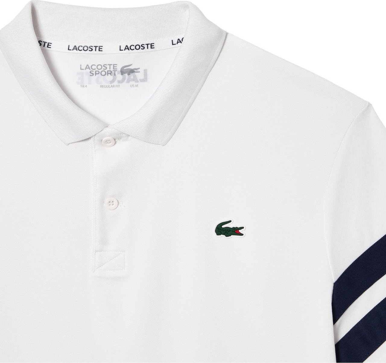 Lacoste Lacoste Heren Polo Wit DH7352/522 Wit