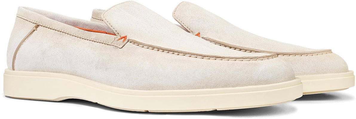 Santoni Instapschoen Beige Beige