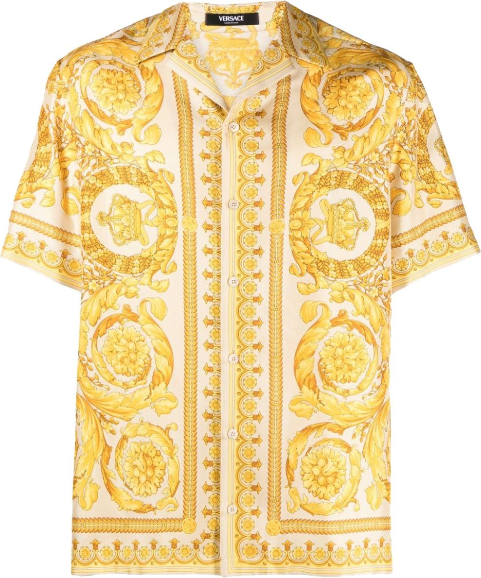 Versace Shirts Golden Gold Goud