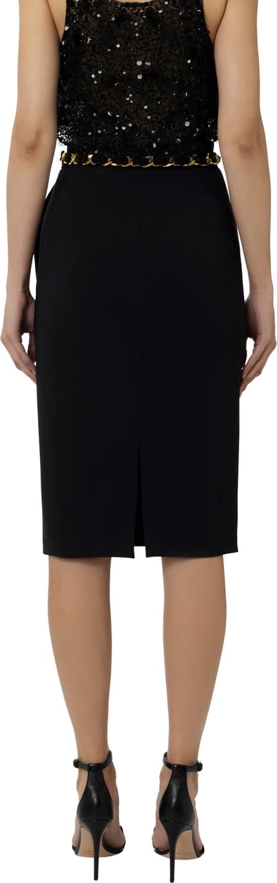 Elisabetta Franchi Skirts Black Zwart